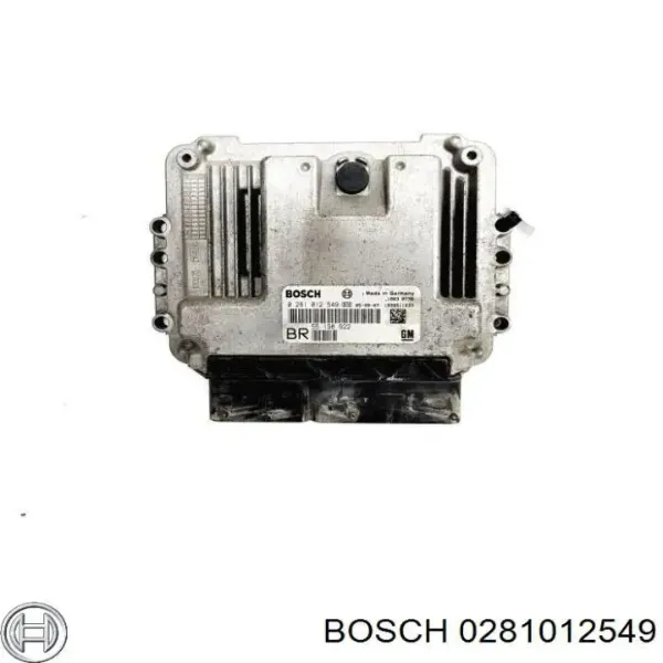 Блок управления двигателем 0281012549 Bosch