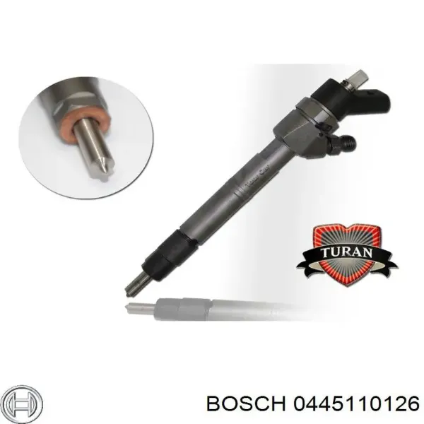 Топливные форсунки 0445110126 Bosch