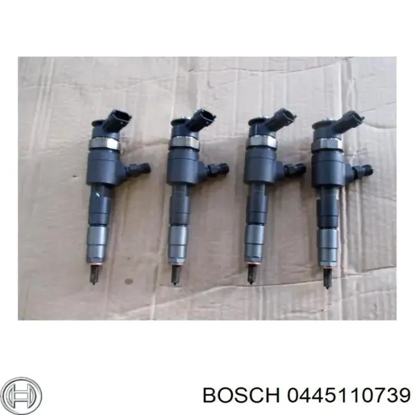 Топливные форсунки 0445110739 Bosch