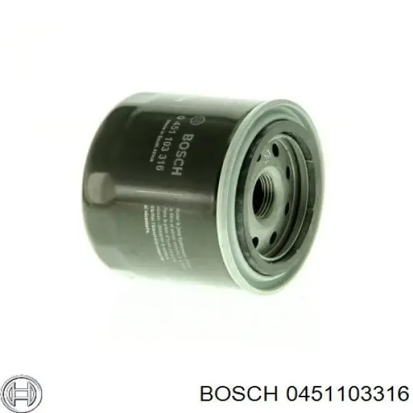Фильтр масла Bosch 0451103316