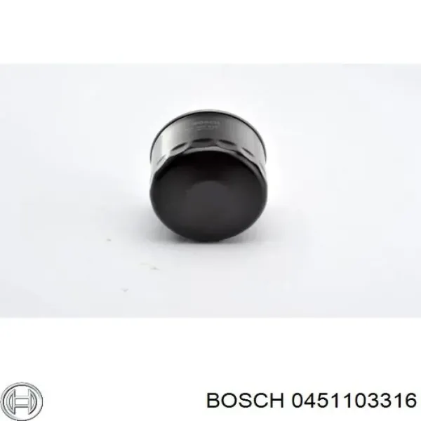 0451103316 Bosch Масляный фильтр двигателя