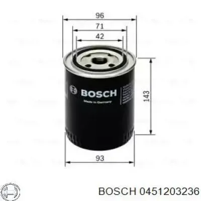 Масляный фильтр 0451203236 Bosch