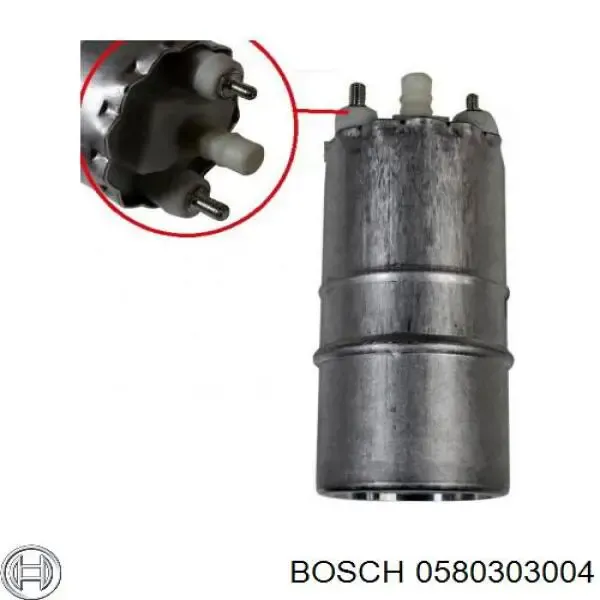 Бензонасос 0580303004 Bosch