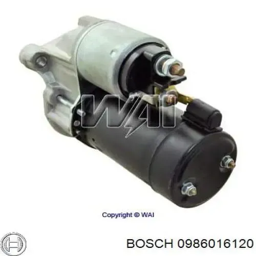 Стартер 0986016120 Bosch