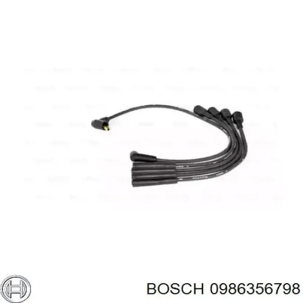 Высоковольтные провода 0986356798 Bosch