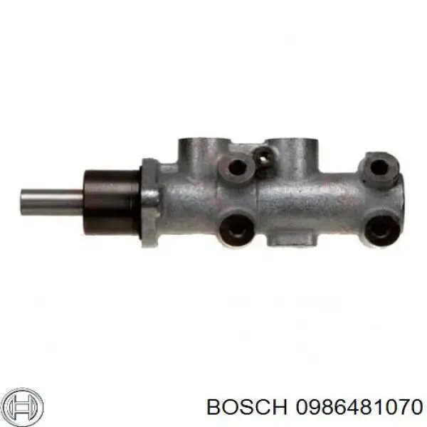 Главный тормозной цилиндр 0986481070 Bosch