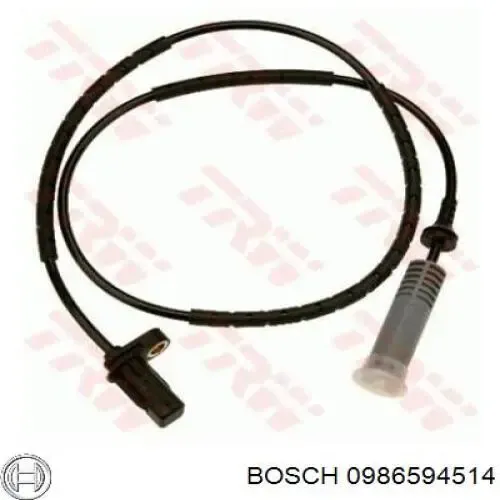 Купить 0986594514 Bosch Датчик АБС (ABS) задний