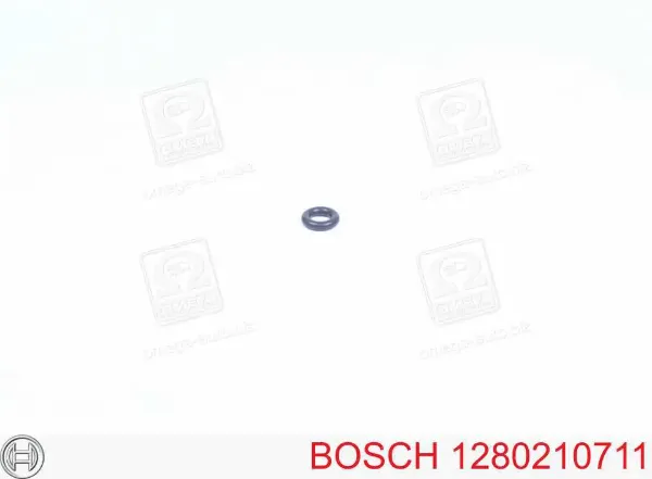 Купить 1280210711 Bosch Кольцо (шайба) форсунки инжектора посадочное