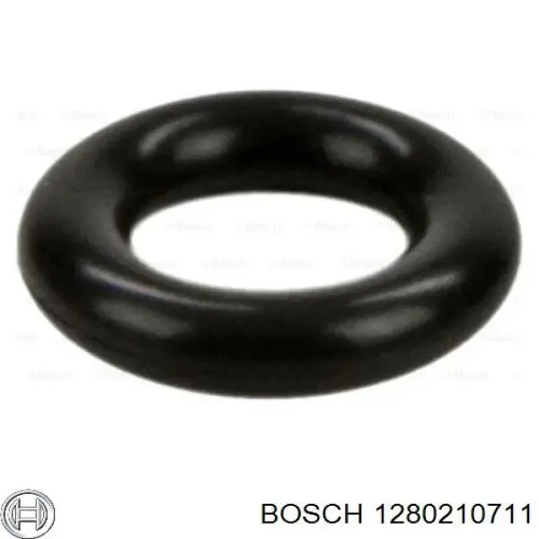 Кольцо (шайба) форсунки инжектора посадочное 1280210711 Bosch