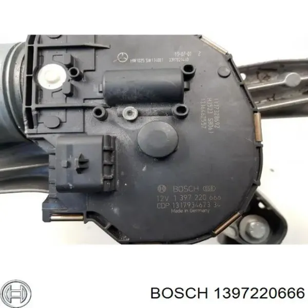 Мотор дворников 1397220666 Bosch