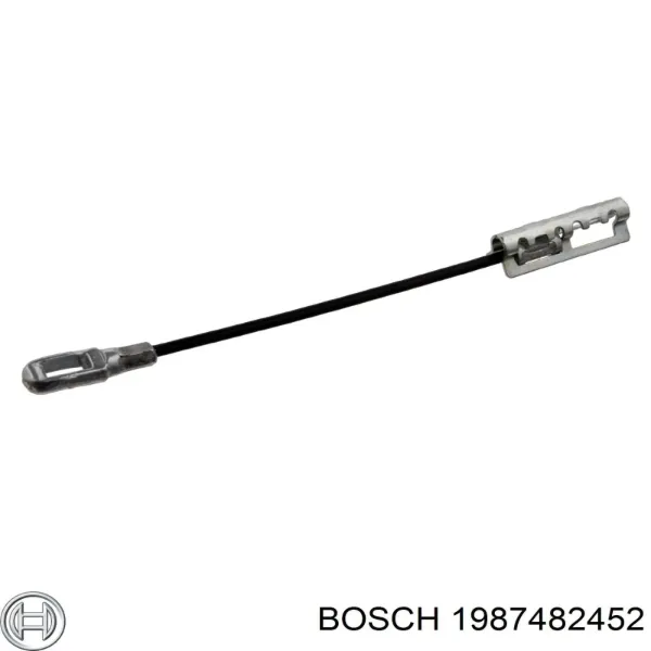 Задний трос ручника 1987482452 Bosch