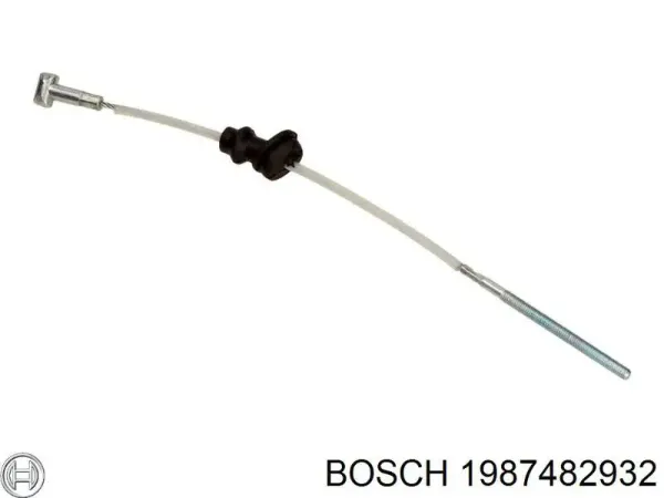 Задний трос ручника 1987482932 Bosch