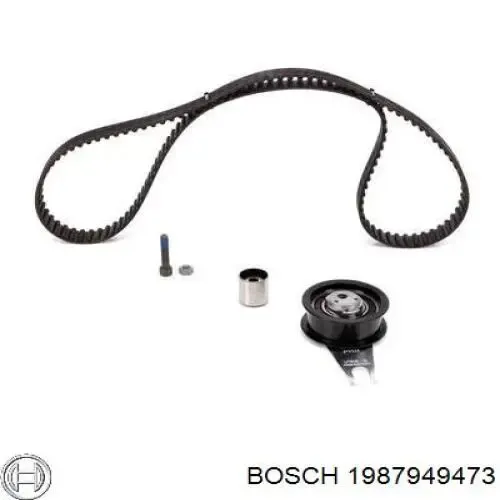 Купить 1987949473 Bosch Ремень газораспределительного механизма