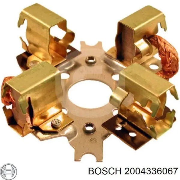 Щеткодержатель стартера 2004336067 Bosch