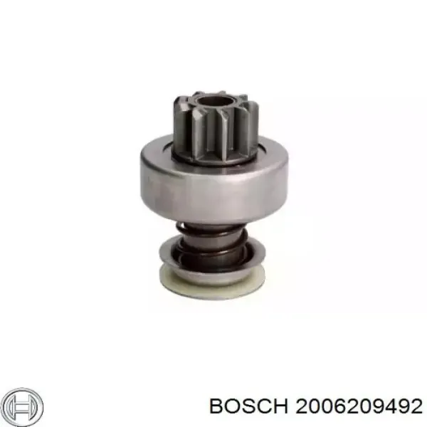 Бендикс стартера 2006209492 Bosch