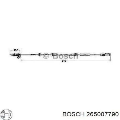 Датчик АБС передний 265007790 Bosch