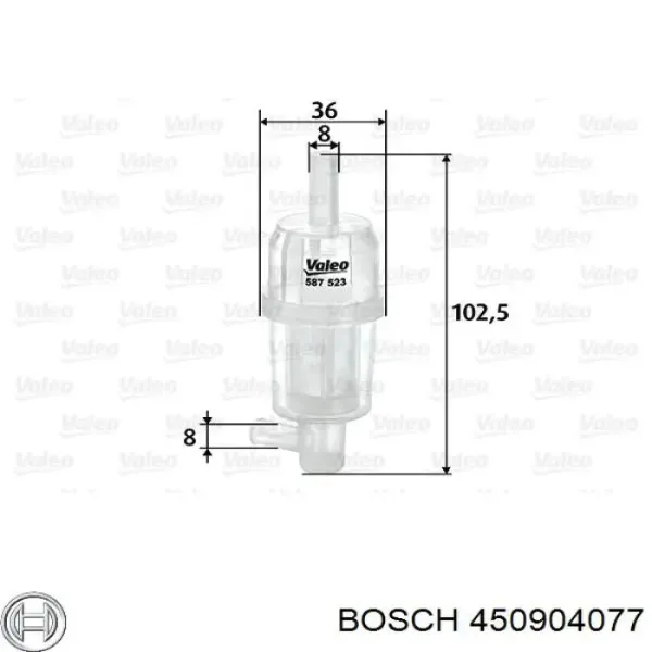 Топливный фильтр 450904077 Bosch