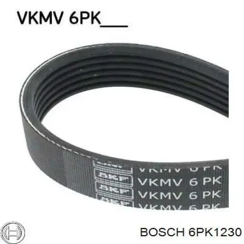 Ремень генератора 6PK1230 Bosch