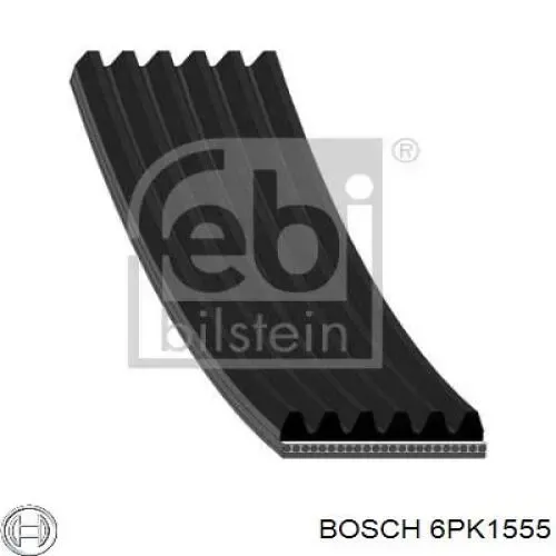 Ремень генератора 6PK1555 Bosch