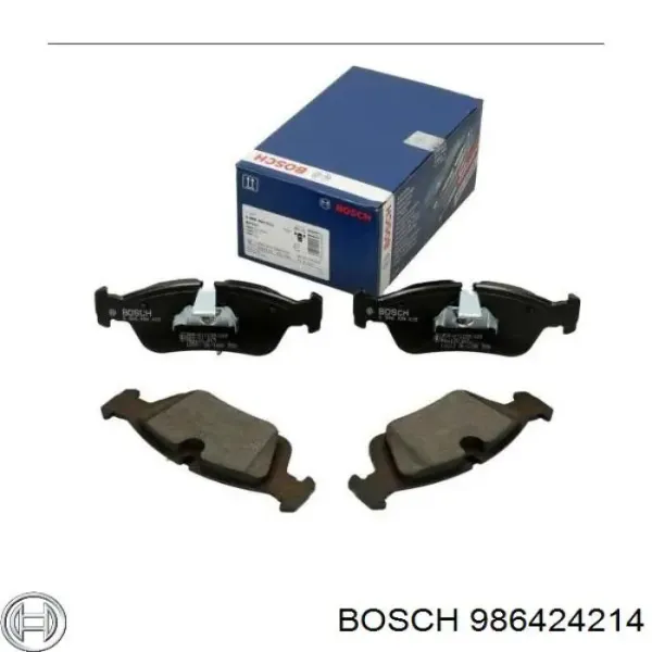 Передние тормозные колодки 986424214 Bosch