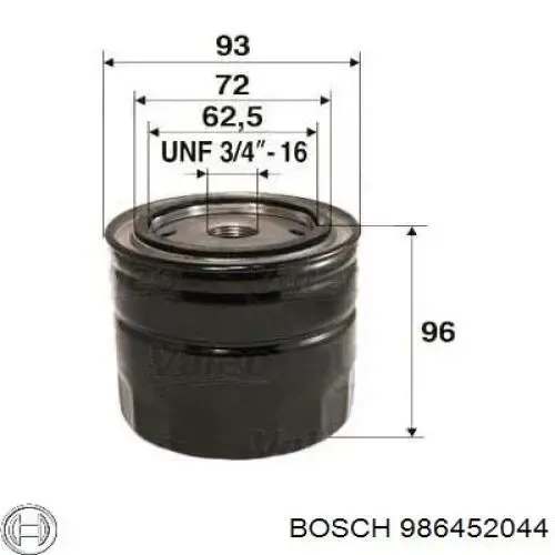 Масляный фильтр 986452044 Bosch