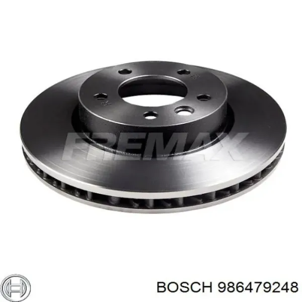 Передние тормозные диски 986479248 Bosch