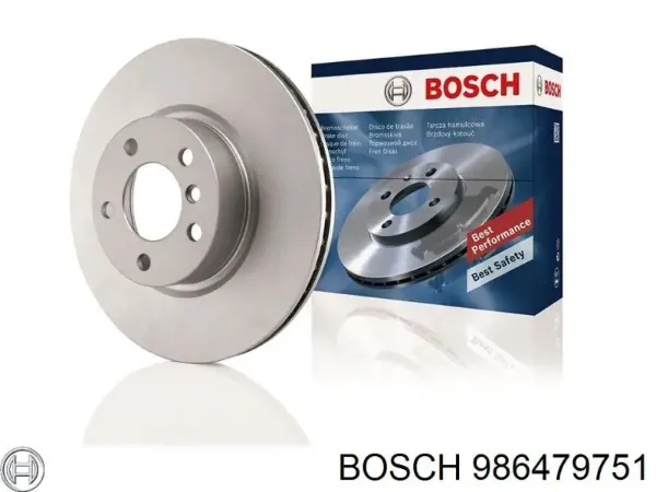 Передние тормозные диски 986479751 Bosch