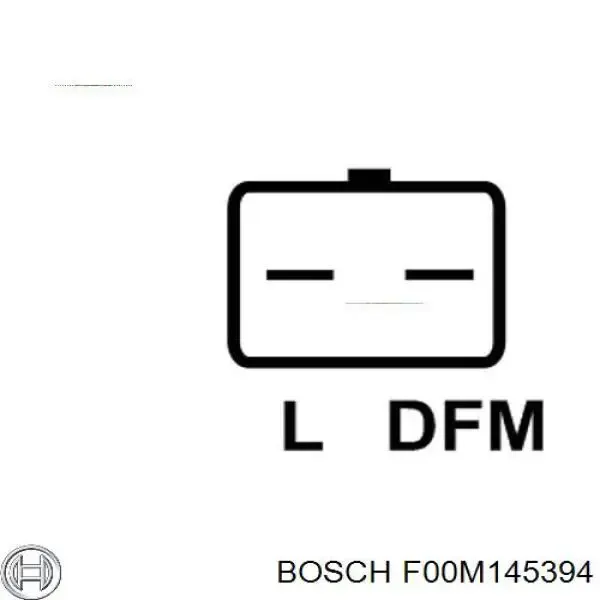 Реле генератора F00M145394 Bosch
