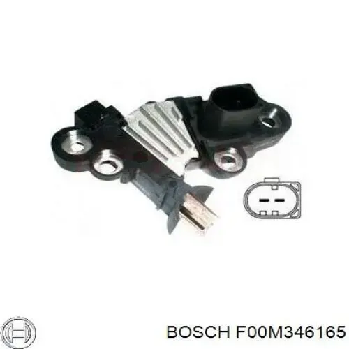 Реле генератора F00M346165 Bosch