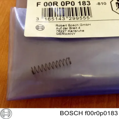 Пружина задних барабанных тормозных колодок BOSCH F00R0P0183