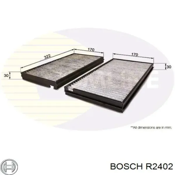 Фильтр салона R2402 Bosch
