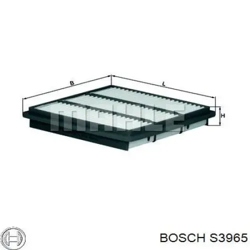 Воздушный фильтр S3965 Bosch