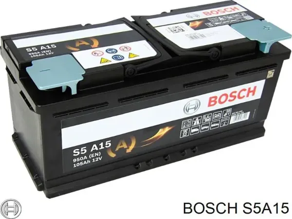 Аккумулятор S5A15 Bosch