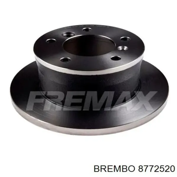 Тормозные диски 8772520 Brembo