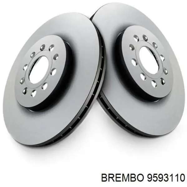 Передние тормозные диски 9593110 Brembo