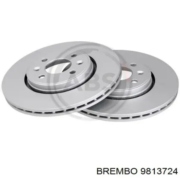 Передние тормозные диски 9813724 Brembo