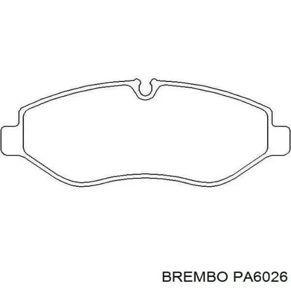 Колодки Brembo PA6026 цена, от