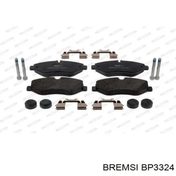 Колодки Bremsi BP3324 цена, от