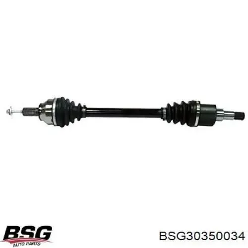 Левая полуось HMPAV613B437AE Hmpx