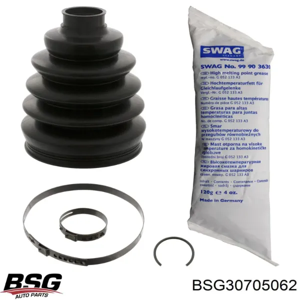 Пыльники шрусов 306266 GKN-Spidan