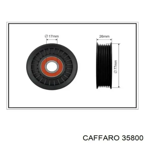 Натяжной ролик MPQ0591 Magneti Marelli