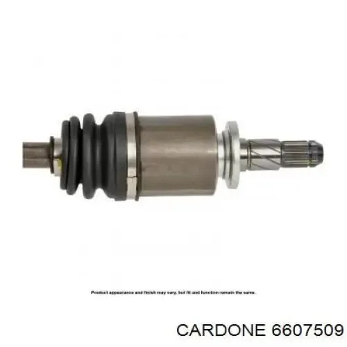 Полуось передняя 6607509 Cardone