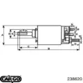 Втягивающее реле стартера CARGO 238620