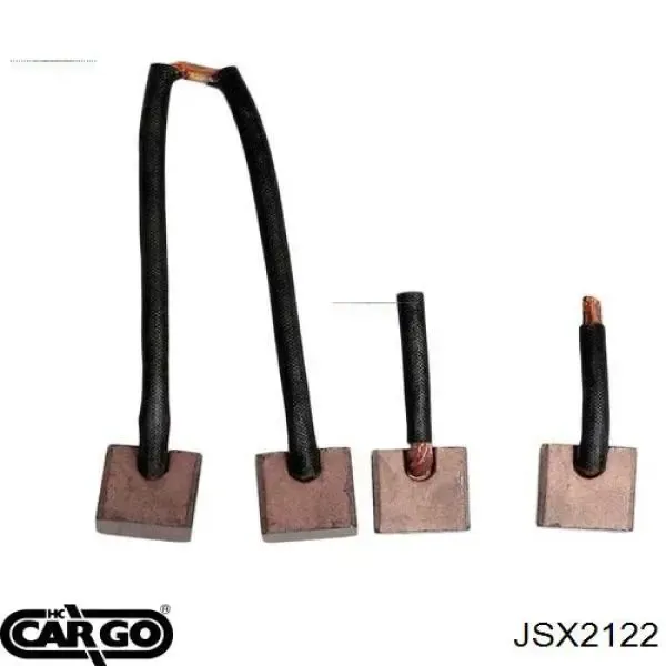 Щетки стартера JSX2122 Cargo