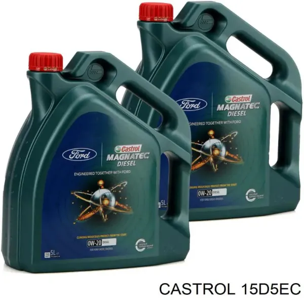 Моторное масло 15D5EC Castrol
