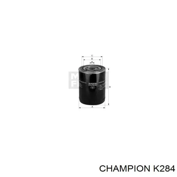 Фильтр очистки масла центробежный Champion K284 цена, от