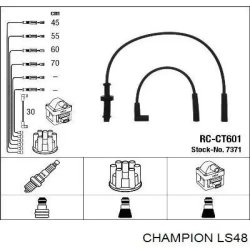 Высоковольтные провода LS48 Champion