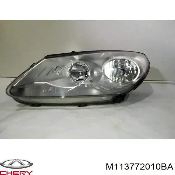 Левая фара M113772010BA Chery