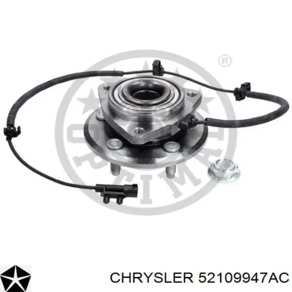Передняя ступица 52109947AC Chrysler