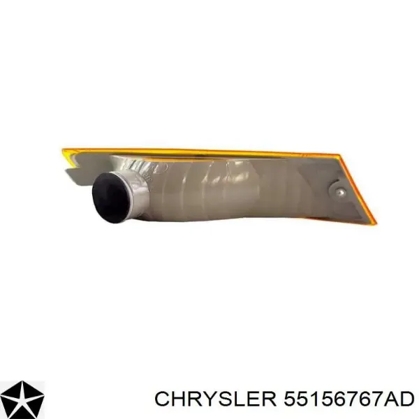 Габарит (указатель поворота) в бампере, левый 55156767AD Chrysler